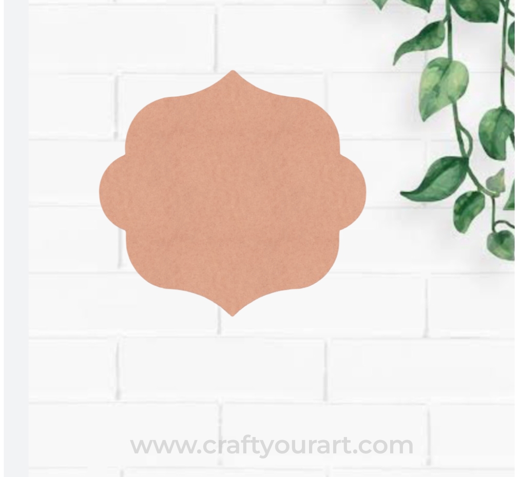 Nameplate MDF Design 21