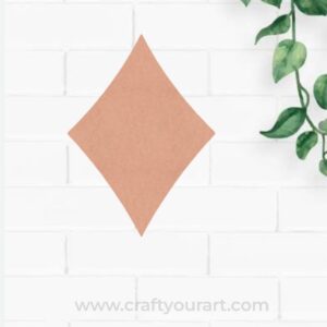 Diamond Poker Cutout MDF Design 1