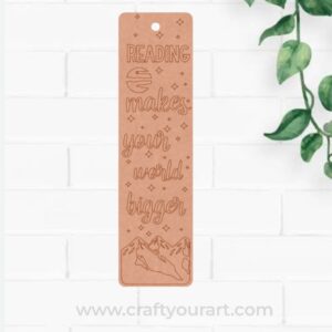 Bookmark MDF Design 25