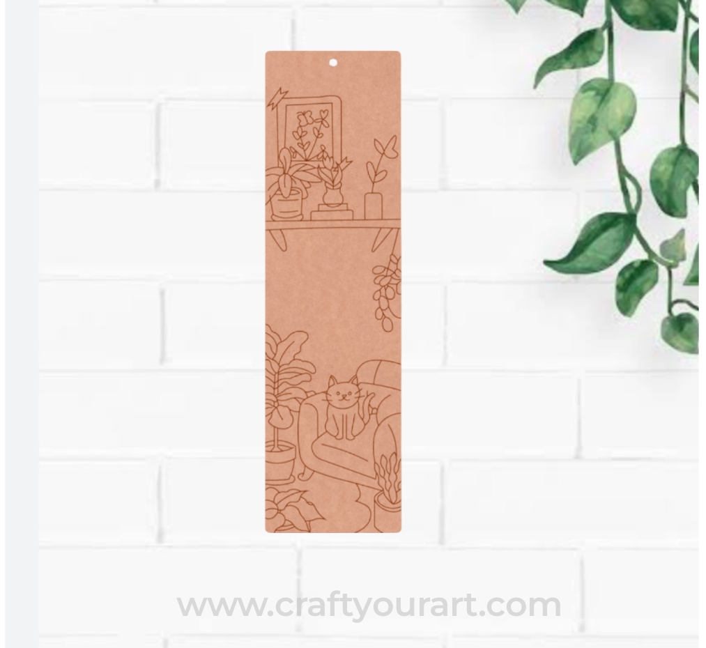 Bookmark MDF Design 49