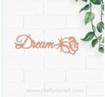 Dream Bookmark MDF Design 1