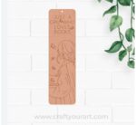 Bookmark MDF Design 50
