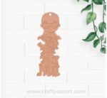 Sab Moh Maya Hai Bookmark MDF Design 1