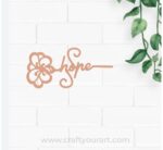 Hope Bookmark MDF Design 1