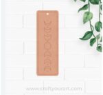 Bookmark MDF Design 57
