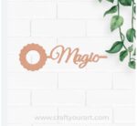 Magic Bookmark MDF Design 1
