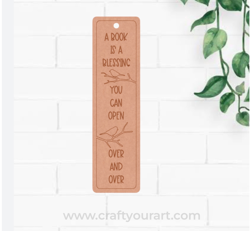 Bookmark MDF Design 11