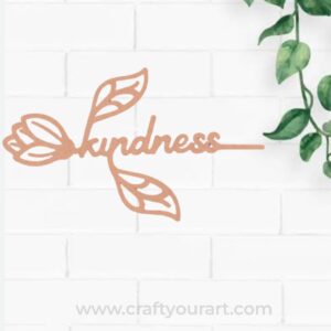 Kindness Bookmark MDF Design 1