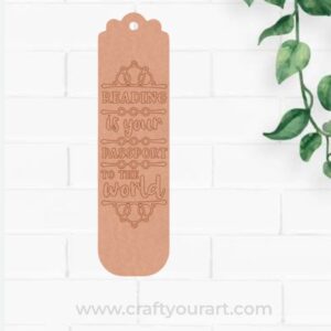 Bookmark MDF Design 29