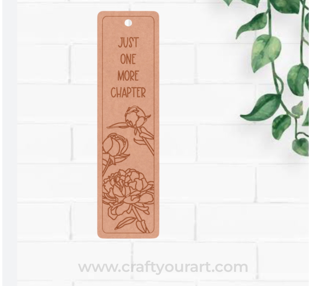 Bookmark MDF Design 9