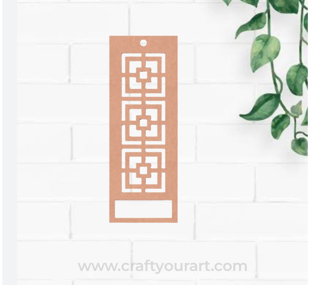 Bookmark MDF Design 55