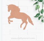 Unicorn Cutout MDF Design 3