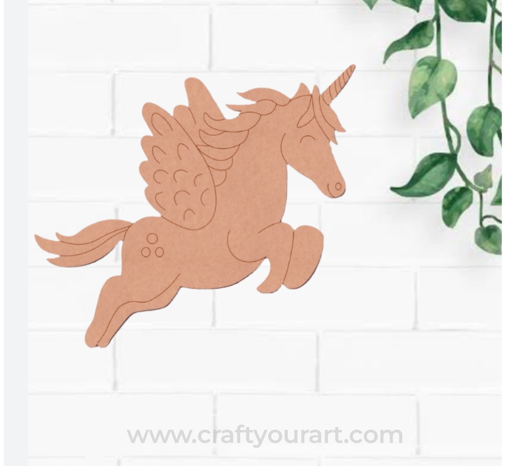 Unicorn Pre Marked MDF Design 12