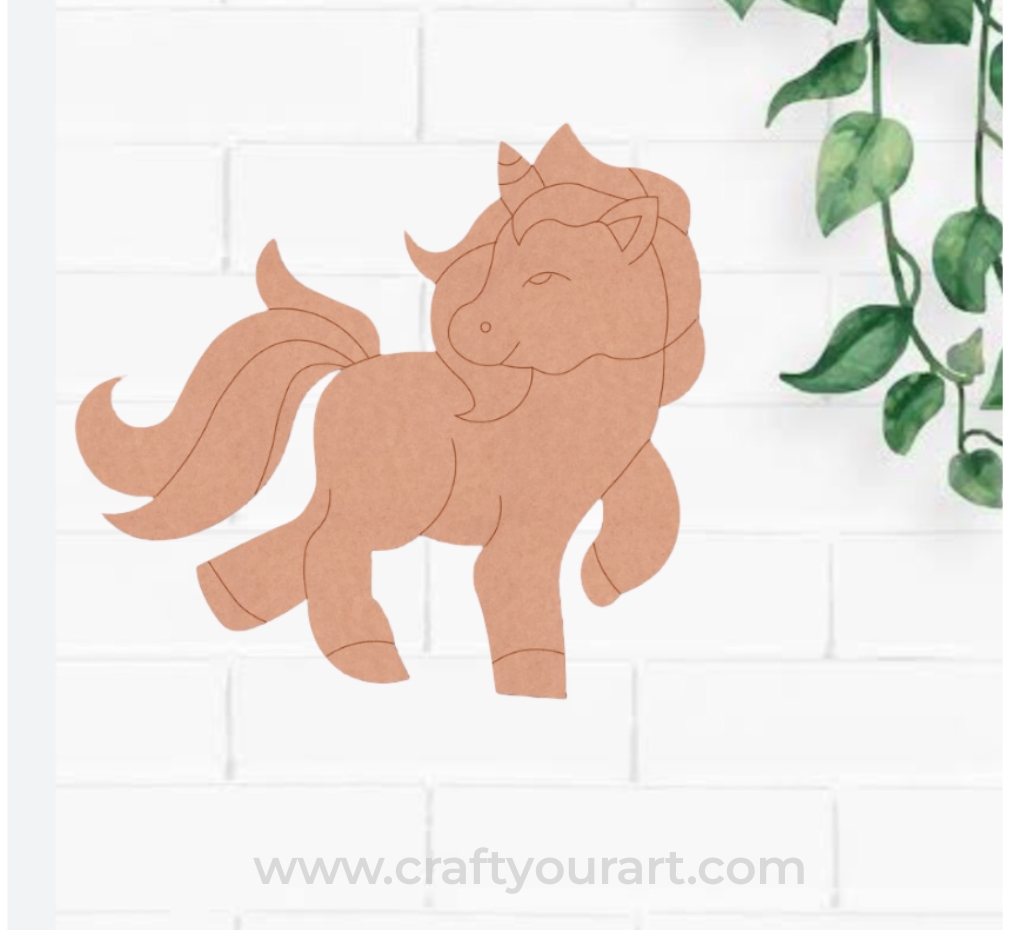 Unicorn Pre Marked MDF Design 2