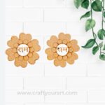 Flower Ram Ram Pre marked MDF Design 1