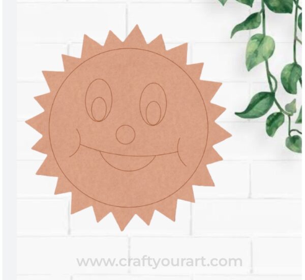 Sun Pre Marked MDF Design 4