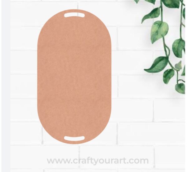 Chopping Board Cutout MDF Design 19