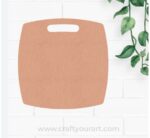 Chopping Board Cutout MDF Design 18