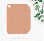 Chopping Board Cutout MDF Design 16