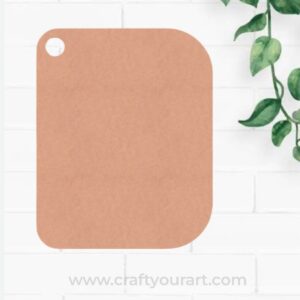 Chopping Board Cutout MDF Design 16