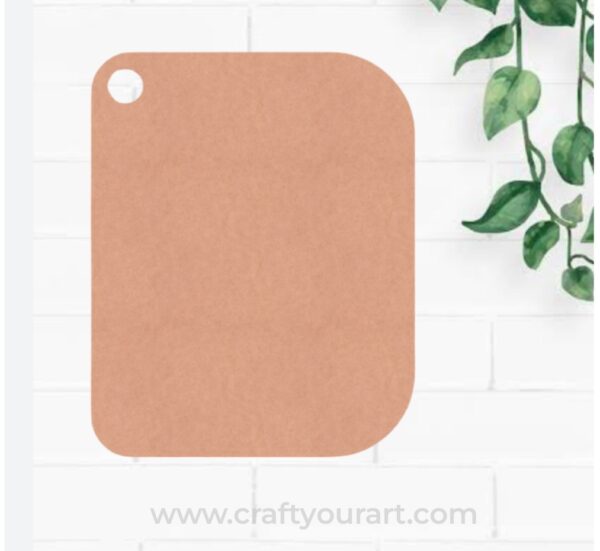 Chopping Board Cutout MDF Design 16