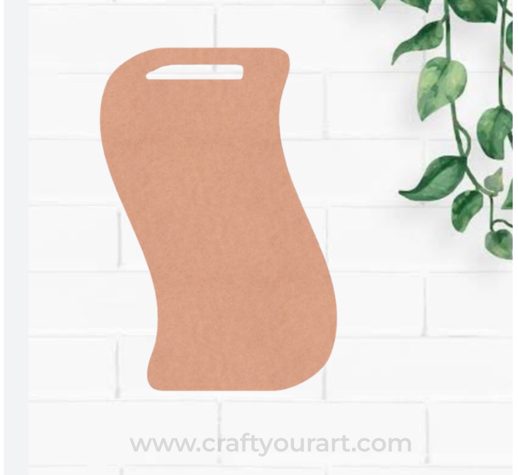 Chopping Board Cutout MDF Design 23
