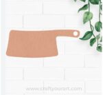 Chopping Board Cutout MDF Design 14