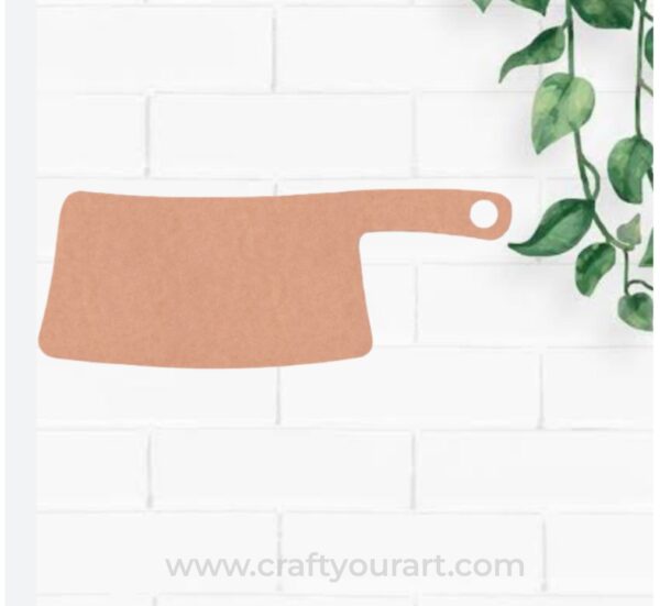 Chopping Board Cutout MDF Design 14