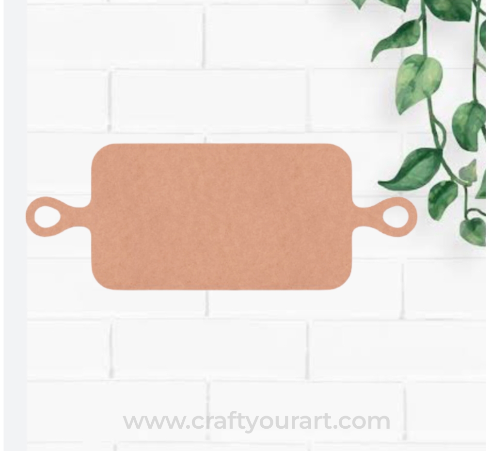 Chopping Board Cutout MDF Design 25