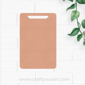Chopping Board Cutout MDF Design 15
