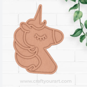 Unicorn Mosaic Art MDF Design 1