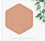 Hexagon Mosaic Art MDF Design 1