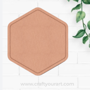 Hexagon Mosaic Art MDF Design 1