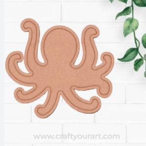 Octopus Mosaic Art MDF Design 1