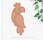Parrot Mosaic Art MDF Design 1
