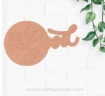 Be Good Do Good Pre Marked Base MDF Design 1