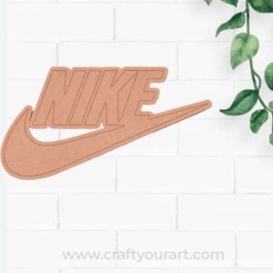 Nike Logo Pre Marked MDF Design 1
