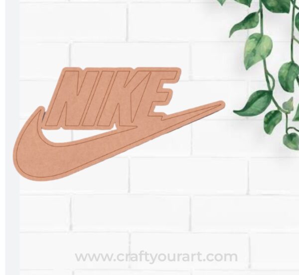 Nike Logo Pre Marked MDF Design 1