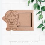 Doremon Three Layered Photo Frame MDF Design 1