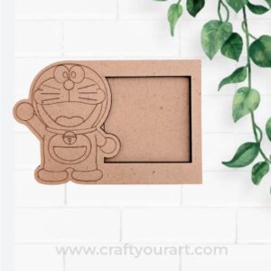 Doremon Three Layered Photo Frame MDF Design 1