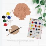 Harry Potter Girl Pre Marked MDF DIY Kit Design 1