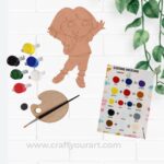 Dora The Explorer Cartoon Pre Marked MDF DIY Kit Design 1