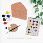 Cake Slice Pre Marked MDF DIY Kit Design 1
