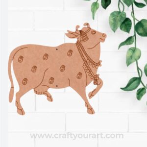Pichwai Cow Pre Marked MDF Design 9