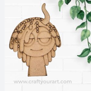 Sprunki Cartoon Pre Marked MDF Design 2