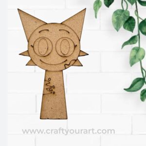 Sprunki Cartoon Pre Marked MDF Design 3