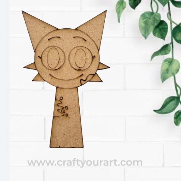 Sprunki Cartoon Pre Marked MDF Design 3