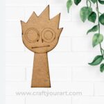 Sprunki Cartoon Pre Marked MDF Design 8