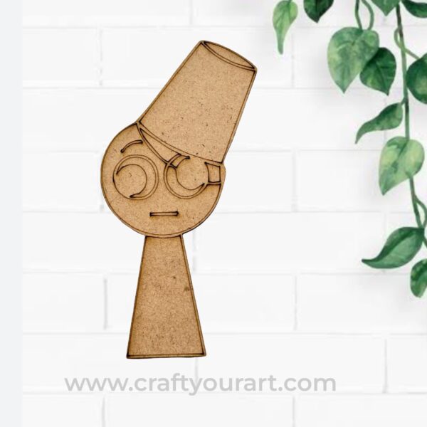 Sprunki Cartoon Pre Marked MDF Design 10