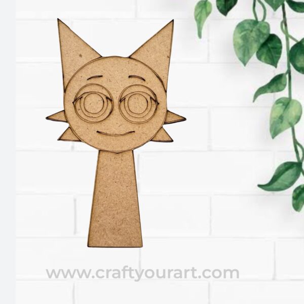 Sprunki Cartoon Pre Marked MDF Design 16